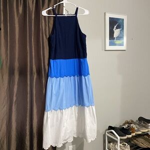 Tiered Midi Dress